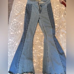Rock and Roll Denim bell bottoms